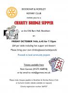 Charity Bridge Supper